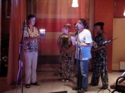 Концерт Сергея Светлова в День рождения прошел в БардАрт-кафе КафеМах на Киевской (Бардовский торт) Бардовский торт